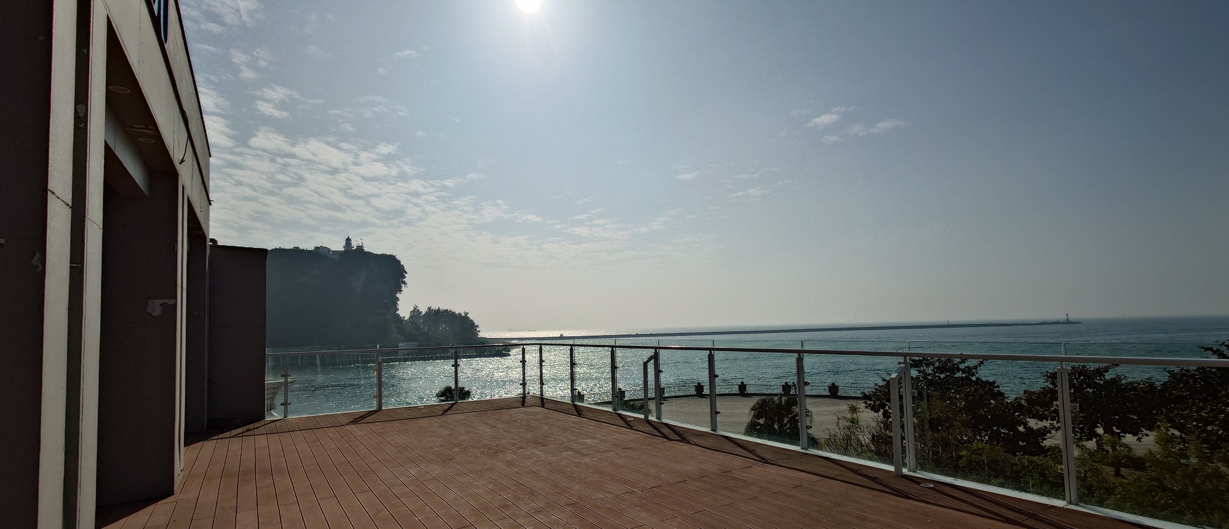 The view from the venue